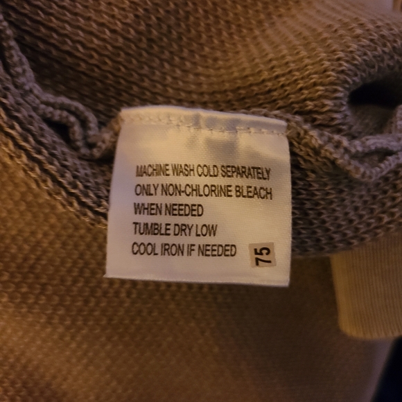 Weatherproof Vintage Men's Stonewash Textured Sweater - Picture 9 of 9